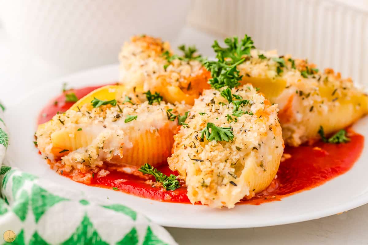 stuffed shells are one of the easiest copycat olive garden recipes
