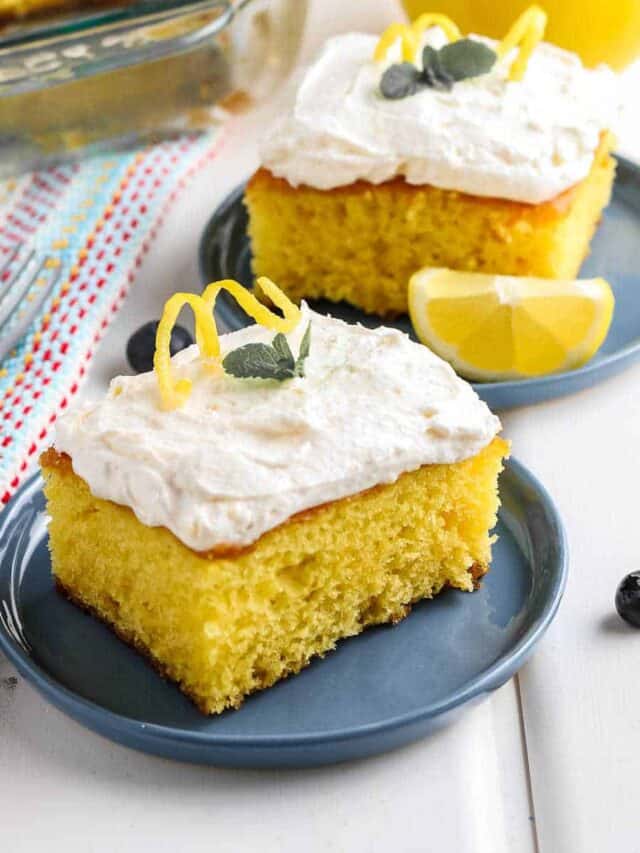 Easy Lemonade Cake Story
