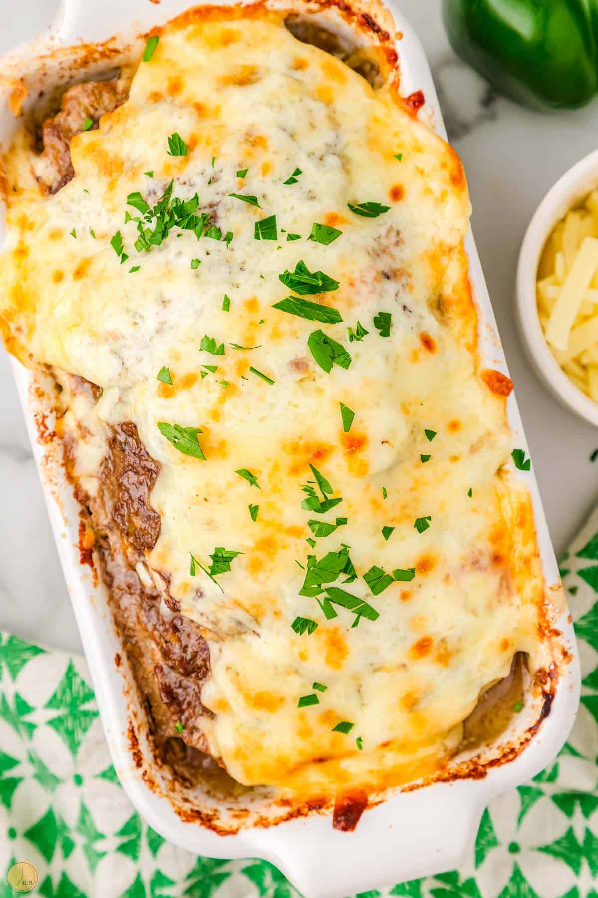 the perfect philly cheesesteak meatloaf