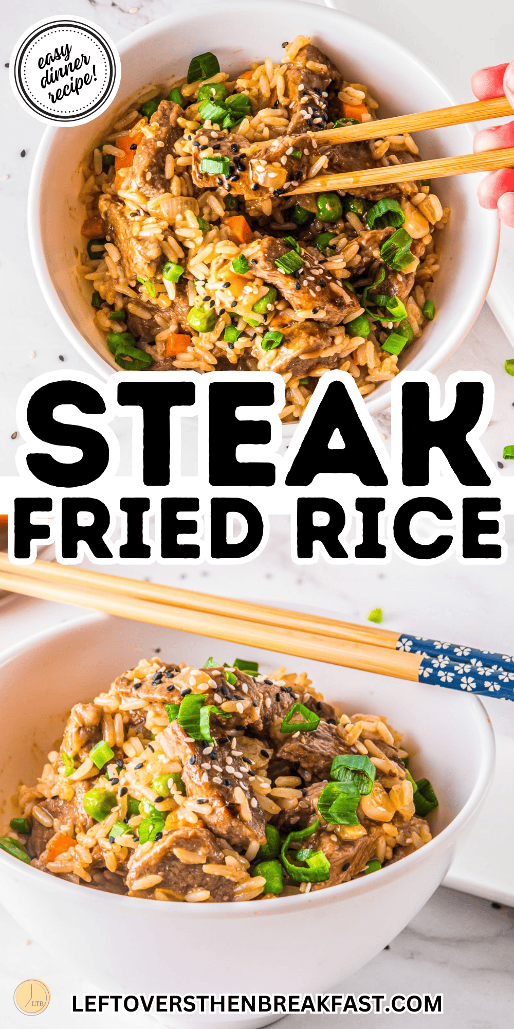 easy steak fried rice