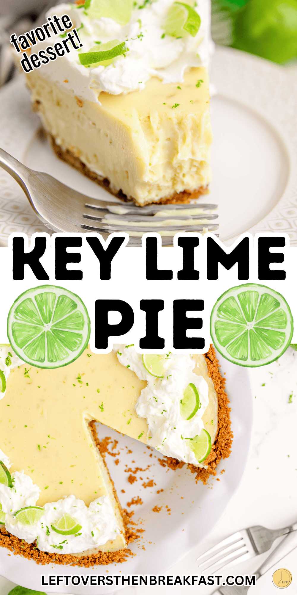 key lime pie collage