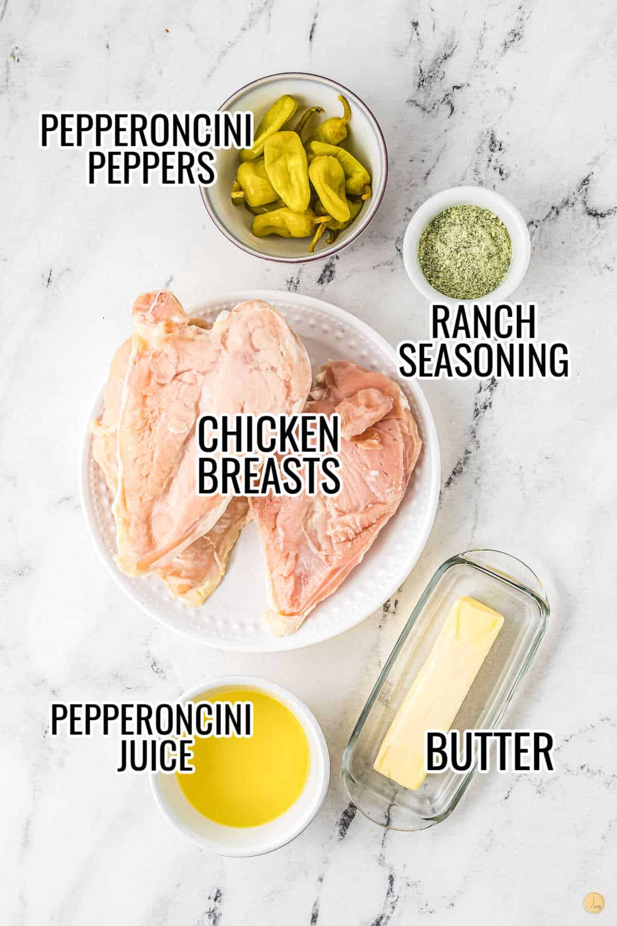 ingredients for a chicken crockpot recipe 