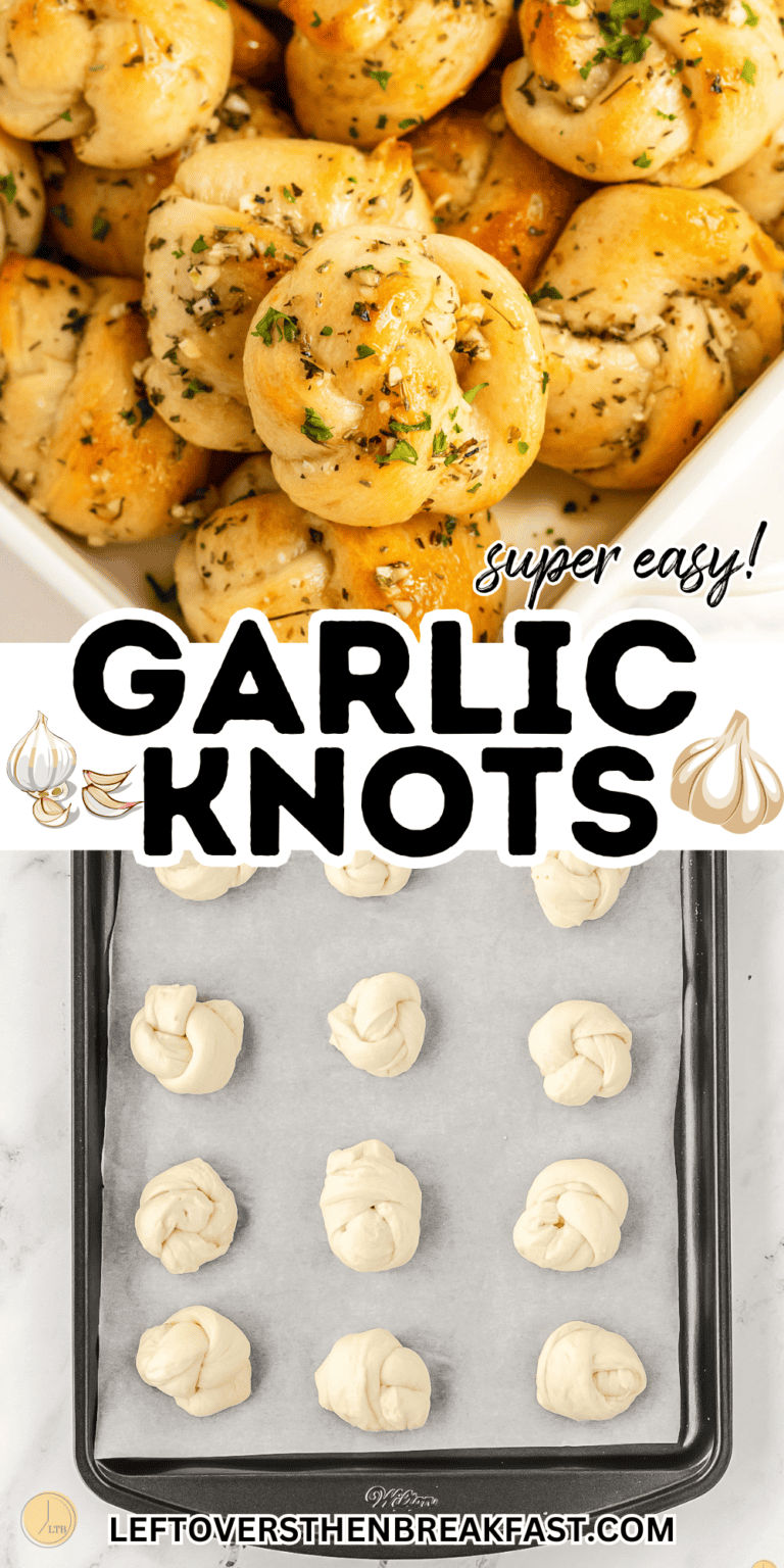 Easy Garlic Knots (Pizza Dough) Leftovers Then Breakfast