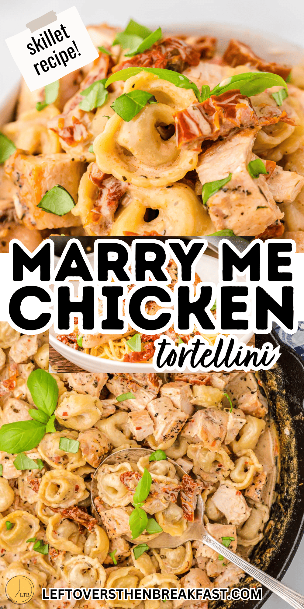 collage of marry me chicken pictures