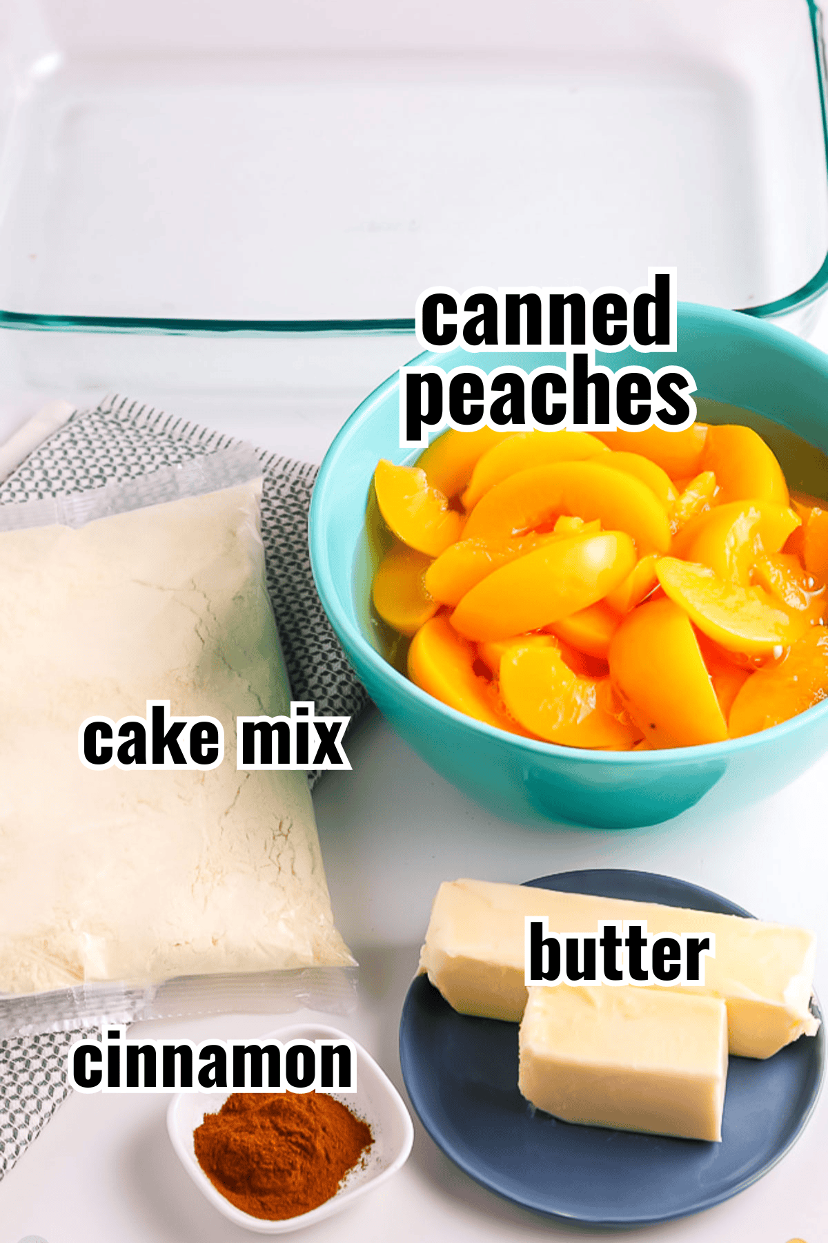 ingredients for a dump cake