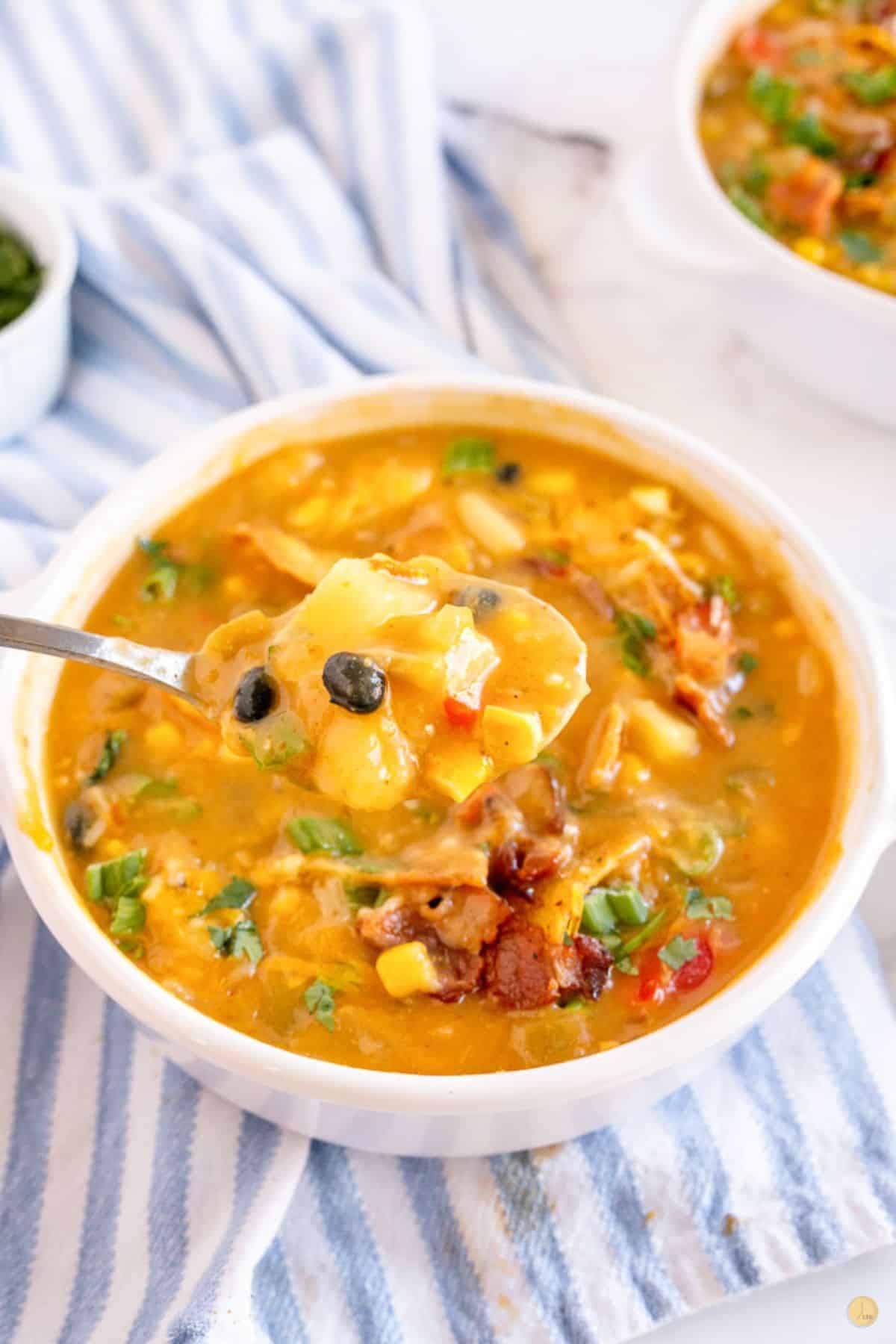 potato corn chowder