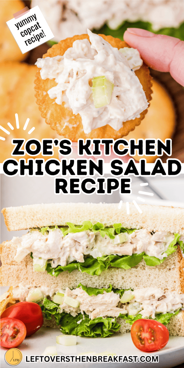 Zoe's Kitchen Chicken Salad (Copycat) Leftovers Then Breakfast
