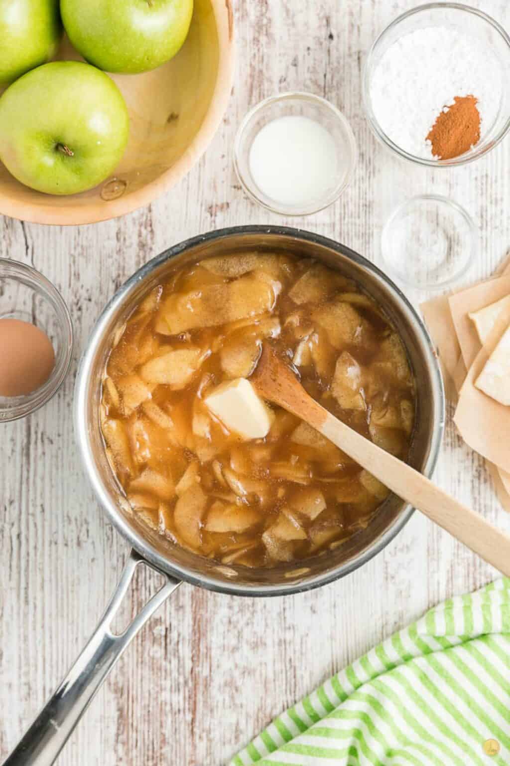 Homemade Apple Pie Filling - Leftovers Then Breakfast