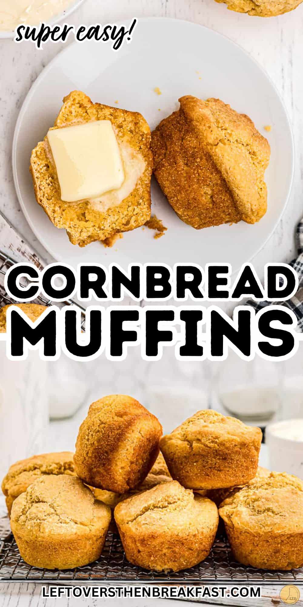 cornbread made into muffins