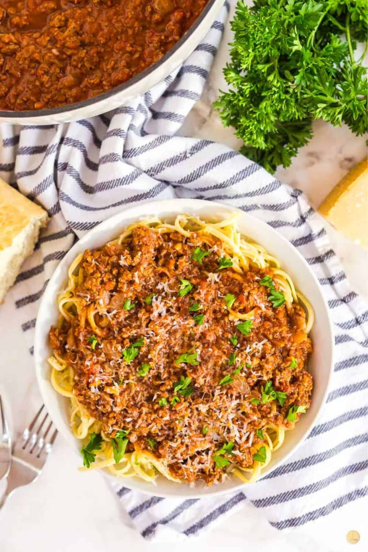 homemade meat sauce