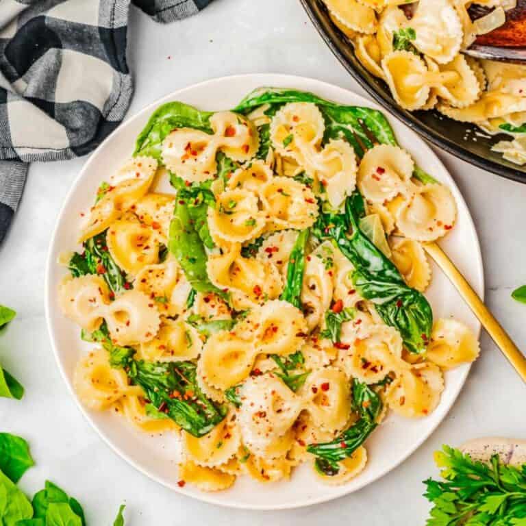 sour cream pasta recipe featured image