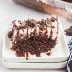 Oreo poke cake featured image